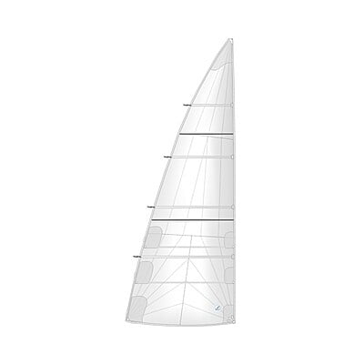 Standard Full-Batten Radial-cut Mainsail